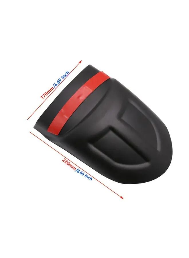 امتداد واقي الطين الأمامي من البلاستيك ABS الأسود، حاجب الرذاذ لهوندا NC700X NC750X NC750S 2012-2022 - Image 4